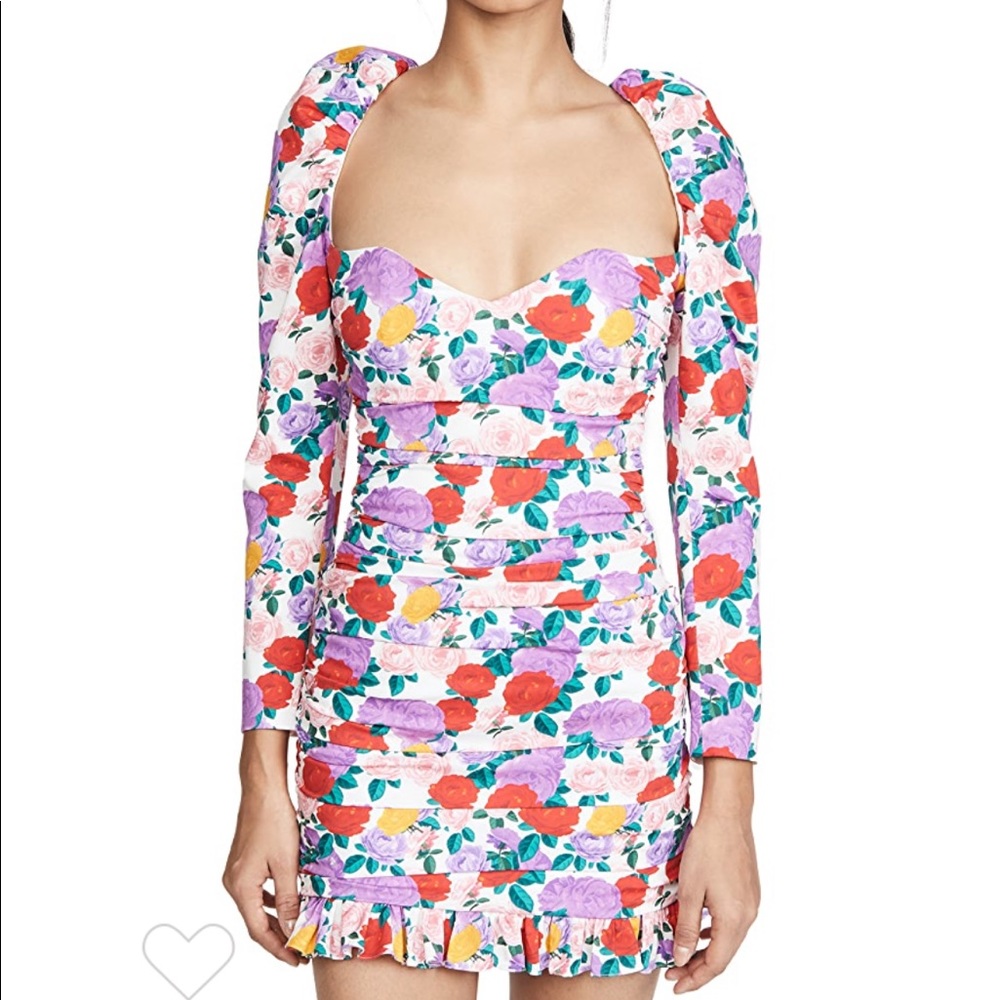 Giuseppe di Morabito
Floral Puff Sleeve Mini Dress